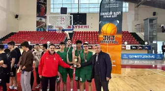 Yeşilay Spor Oyunları 3x3 Basketbol Turnuvası Tamamlandı
