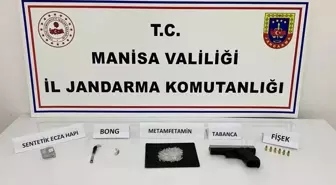 Manisa'da Uyuşturucu ve Ruhsatsız Tabanca Ele Geçirildi