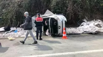 Rize'de Trafik Kazası: 3 Yaralı