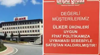 Ülker'den market raflarından ürünlerinin kaldırılmasına cevap geldi