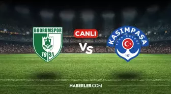 Bodrumspor Kasımpaşa CANLI nereden izlenir? Bodrumspor Kasımpaşa maçı hangi kanalda, nasıl izlenir?