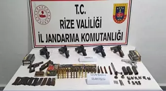 Rize'de Kaçak Silah Operasyonu: İki Gözaltı