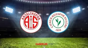 Antalyaspor - Rizespor maçı hangi kanalda canlı yayınlanacak? Antalyaspor - Rizespor maçı ne zaman, saat kaçta?