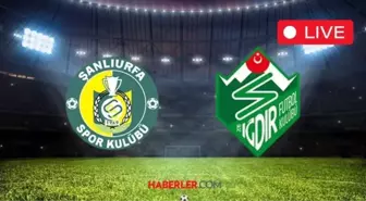 IĞDIR FK - ŞANLIURFASPOR MAÇINI ŞİFRESİZ CANLI İZLE! Iğdır FK- Şanlıurfaspor maçı saat kaçta, hangi kanalda?