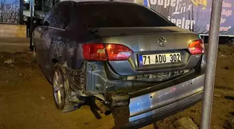 Kırıkkale'de Trafik Kazası: 1 Yaralı