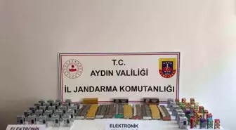 Kuşadası'nda Kaçak Elektronik Sigara Operasyonu: 425 Bin TL Değerinde Malzeme Ele Geçirildi