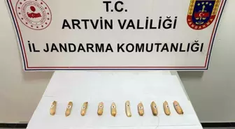 Artvin'de Uyuşturucu Taciri Cerrahi Müdahale ile Yakalandı