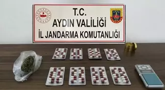 Aydın'da Uyuşturucu Operasyonu: 112 Sentetik Hap ve Esrar Ele Geçirildi