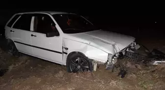 Tekirdağ'da Maddi Hasarlı Kaza: Araç Kullanılamaz Hale Geldi