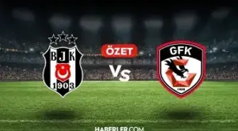 Beşiktaş Gaziantep FK maç özeti ve golleri! (VİDEO) Beşiktaş Gaziantep FK geniş özeti! Golleri kim attı, maç kaç kaç bitti?