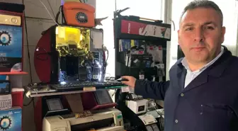 Eskişehirli Esnafın Geri Dönüşümle Tasarladığı Çok Fonksiyonlu Makine