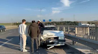 Tekirdağ'da Zincirleme Trafik Kazası: 2 Yaralı