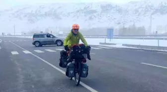 David Meignan, 7 Bin Kilometre Yol Kat ederek Van'a Ulaştı