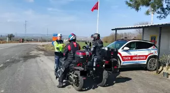 Kırklareli'nde Trafik Denetiminde 395 Sürücüye İşlem Yapıldı