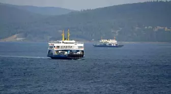 Bozcaada Feribot Seferleri Olumsuz Hava Şartları Nedeniyle İptal Edildi