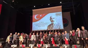 Burdur'da İstiklal Marşı'nın Kabulü ve Mehmet Akif Ersoy'u Anma Günü Kutlandı