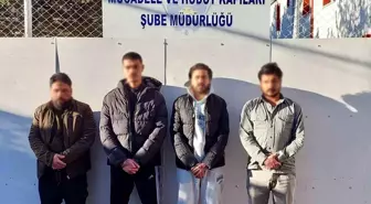 Konya'da Göçmen Kaçakçılığına Suçüstü: 4 Yabancı Yakalandı