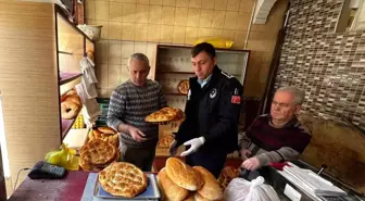 Bayburt'ta Zabıta Ekiplerinden Fırın Denetimi