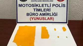 Kütahya'da Motosikletli Polislerden Uyuşturucu Operasyonu