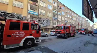 Kayseri'de Psikolojik Sorunları Olan Şahıs Evini Yaktı