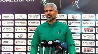 Kocaelispor Teknik Direktörü İsmet Taşdemir: 'Zor bir maç bizi bekliyor'