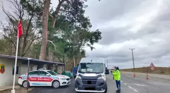 Kırklareli'nde Trafik Denetimlerinde 1788 Sürücüye Ceza