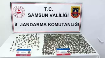 Samsun'da Tarihi Eser Kaçakçılığı Operasyonu: 789 Sikke ve 98 Eser Ele Geçirildi