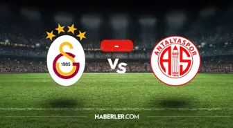 Galatasaray Antalyaspor maçı kaç kaç, bitti mi? MAÇ SONUCU! Galatasaray Antalyaspor golleri kim attı, canlı maç anlatımı!