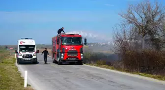 Edirne'de Yangın Paniği: Çiftlik Evi Kayıp Vermeden Söndürüldü