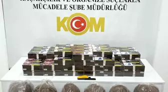 Samsun'da Kaçak Tütün ve Makaron Operasyonu