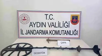 Aydın'da Kaçak Kazı Yapan İki Şahıs Yakalandı