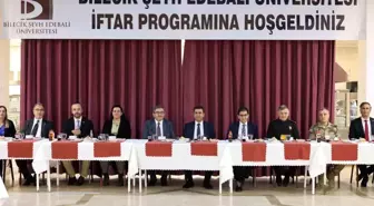 Bilecik Şeyh Edebali Üniversitesi'nde İftar Programı