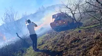 Çanakkale'de Tarım Arazisinde Başlayan Yangın Kontrol Altına Alındı