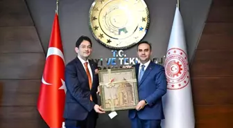 Erzurum Ticaret Borsası, Sanayi ve Teknoloji Bakanı Kacır'ı Ziyaret Etti