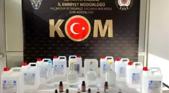 Kütahya'da Sahte İçki Üretimine Baskın: 55 Litre Etil Alkol Ele Geçirildi