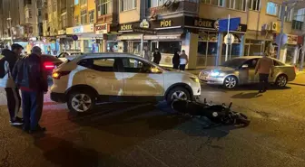 Tekirdağ'da Motosiklet ve Otomobil Çarpıştı: 1 Yaralı