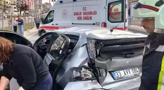 Batman'da Trafik Kazası: İki Yaralı