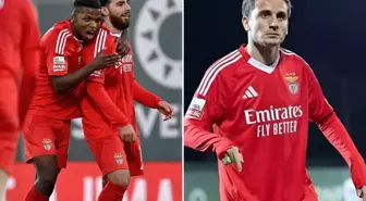 Benfica, Orkun ve Kerem'in gol attığı maçta Rio Ave'yi 3-2 yendi