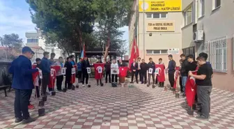 Karacabey İmam-Hatip Lisesi'nde Şehitler İçin Gül Fidanları Dikildi