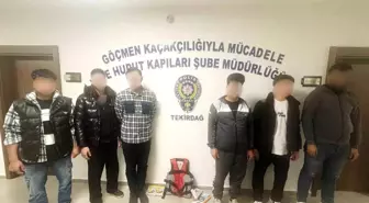 Tekirdağ'da Düzensiz Göçmen Kaçakçılığına Operasyon