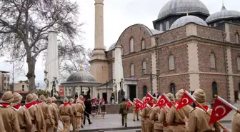 Balıkesir Lisesi keşşafları Çanakkale cephesine uğurlandı