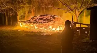 Konya'da İki Mahallede Yangın Korku Dolu Anlar Yaşattı