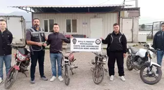 Bolu'da 4 Motosiklet Hırsızlığı: 3 Şüpheli Yakalandı