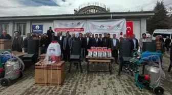 Adıyaman Sincik'te Çiftçilere Tarımsal Makine Desteği