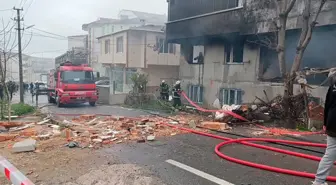 Tekirdağ'da 4 katlı binada doğal gaz kaynaklı patlama: 2 yaralı