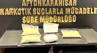 Afyonkarahisar'da Uyuşturucu Operasyonu: 4 Kilo 542 Gram Ele Geçirildi