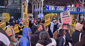 New York'ta Filistin İçin Büyük Protesto