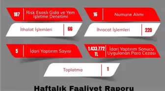 Eskişehir'de Gıda Denetimlerinde 1,4 Milyon TL Ceza Kesildi