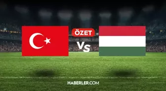 Türkiye Macaristan maç özeti ve golleri! (VİDEO) Türkiye Macaristan geniş özeti! Golleri kim attı, maç kaç kaç bitti?