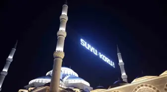 Dünya Su Günü'nde Büyük Çamlıca Camii'nde Anlamlı Mesajlar